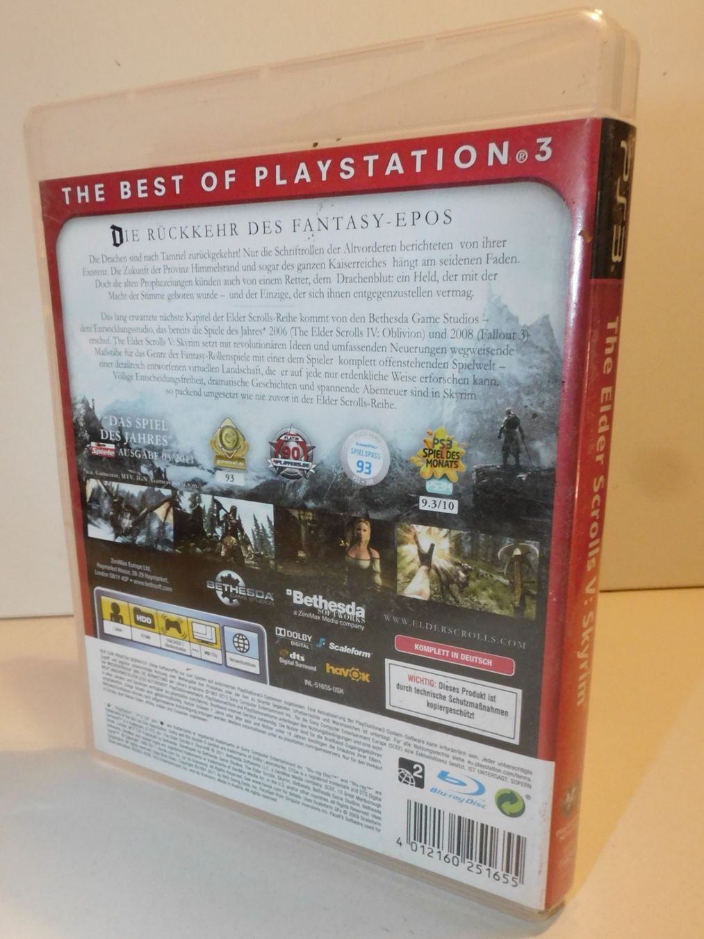 Sony Spiele: Game 2013 - PS3 Skyrim - The Elder Scrolls V Skyrim – Gebraucht aus Sursee von 76 3
