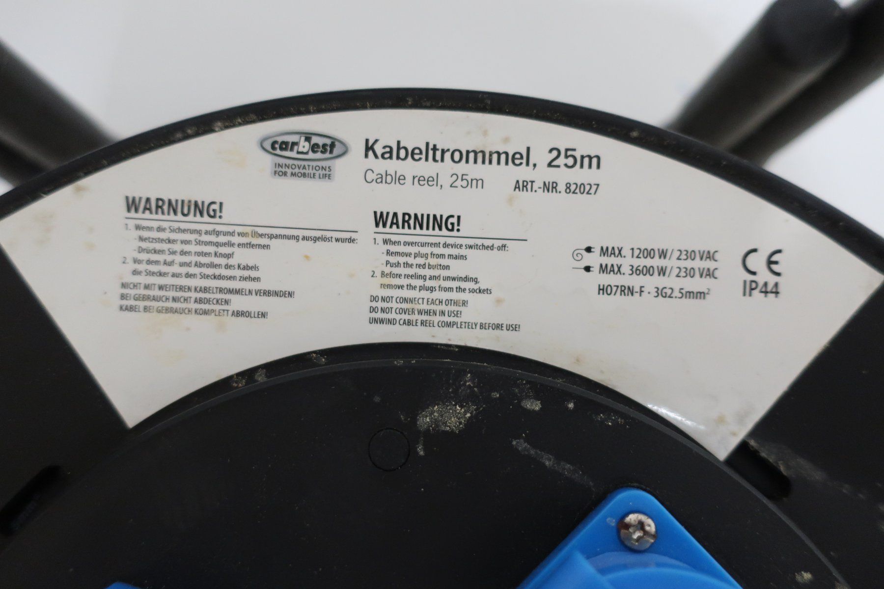 Cavi: Kabeltrommel CEE, 25 m – Usato da Birsfelden venduto da Hupi59 1