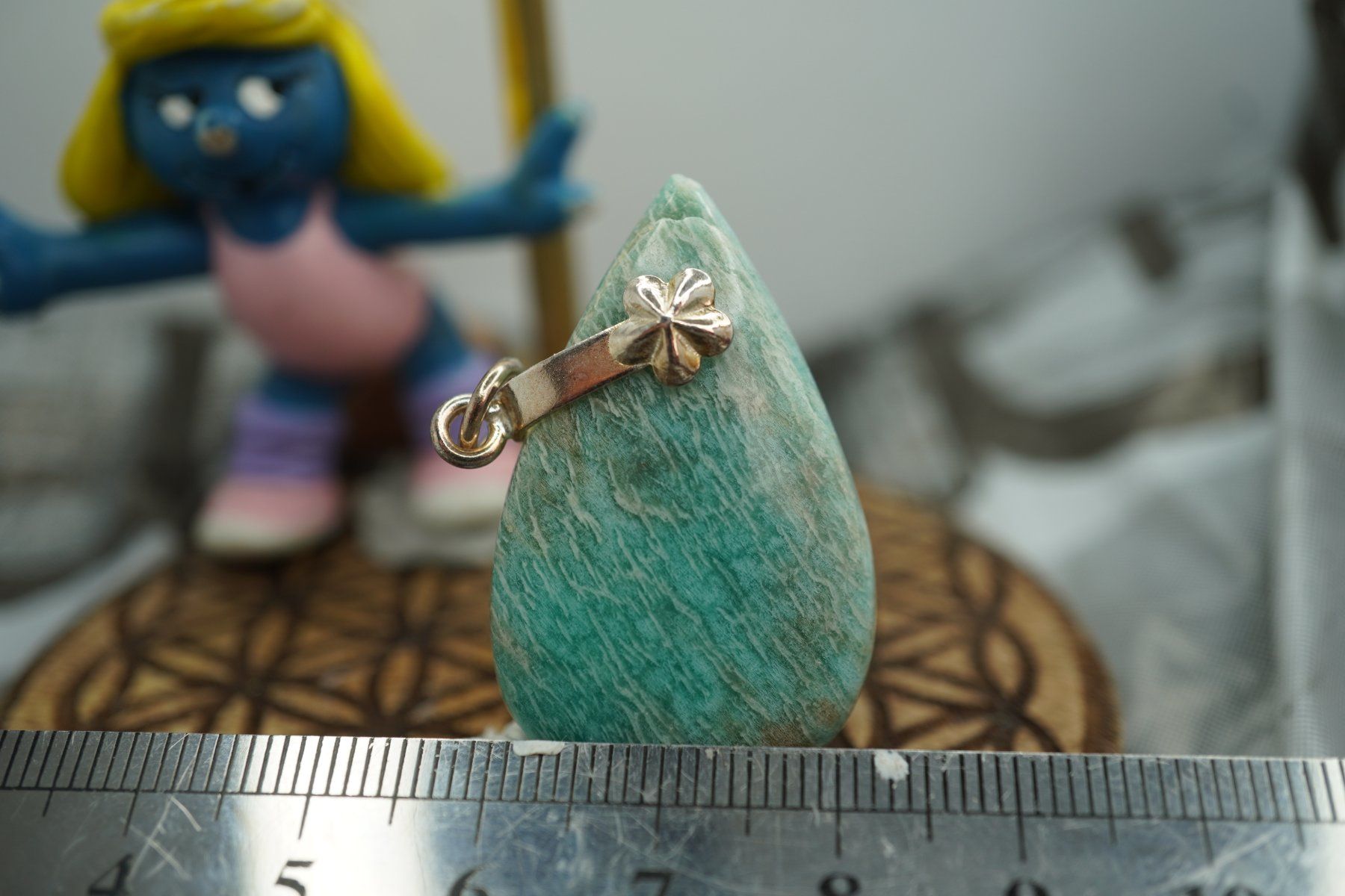 Minerali & Pietre curative: Amazonit Anhänger mit Silber    Ab 1.- – Nuovo e nell'imballaggio originale da Eschenbach SG venduto da topstone 4