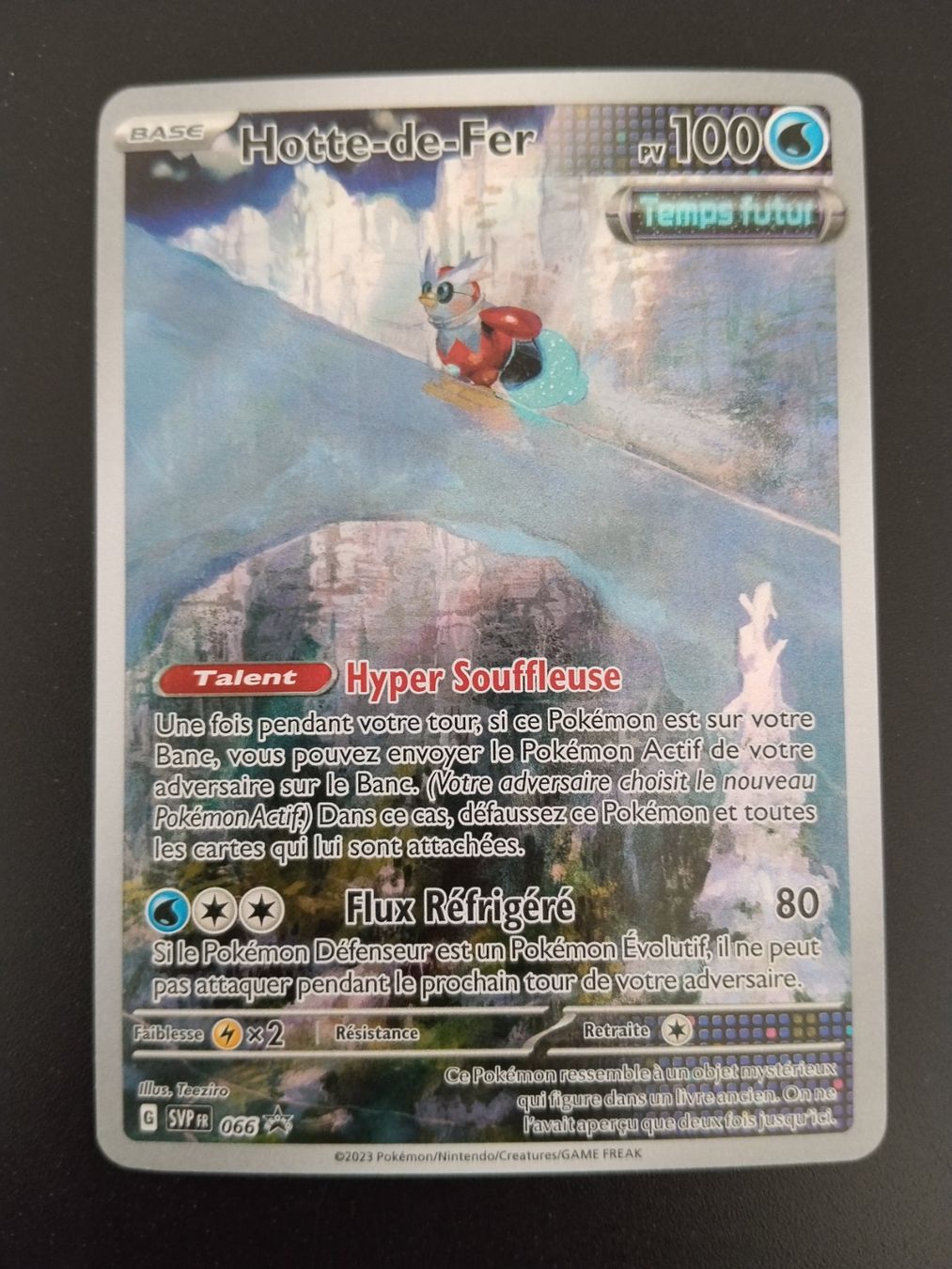 Pokémon Carte collezionabili: Pokémon Promo: Hotte-de-Fer 066 FR – Usato da Palézieux-Village venduto da oufoux08