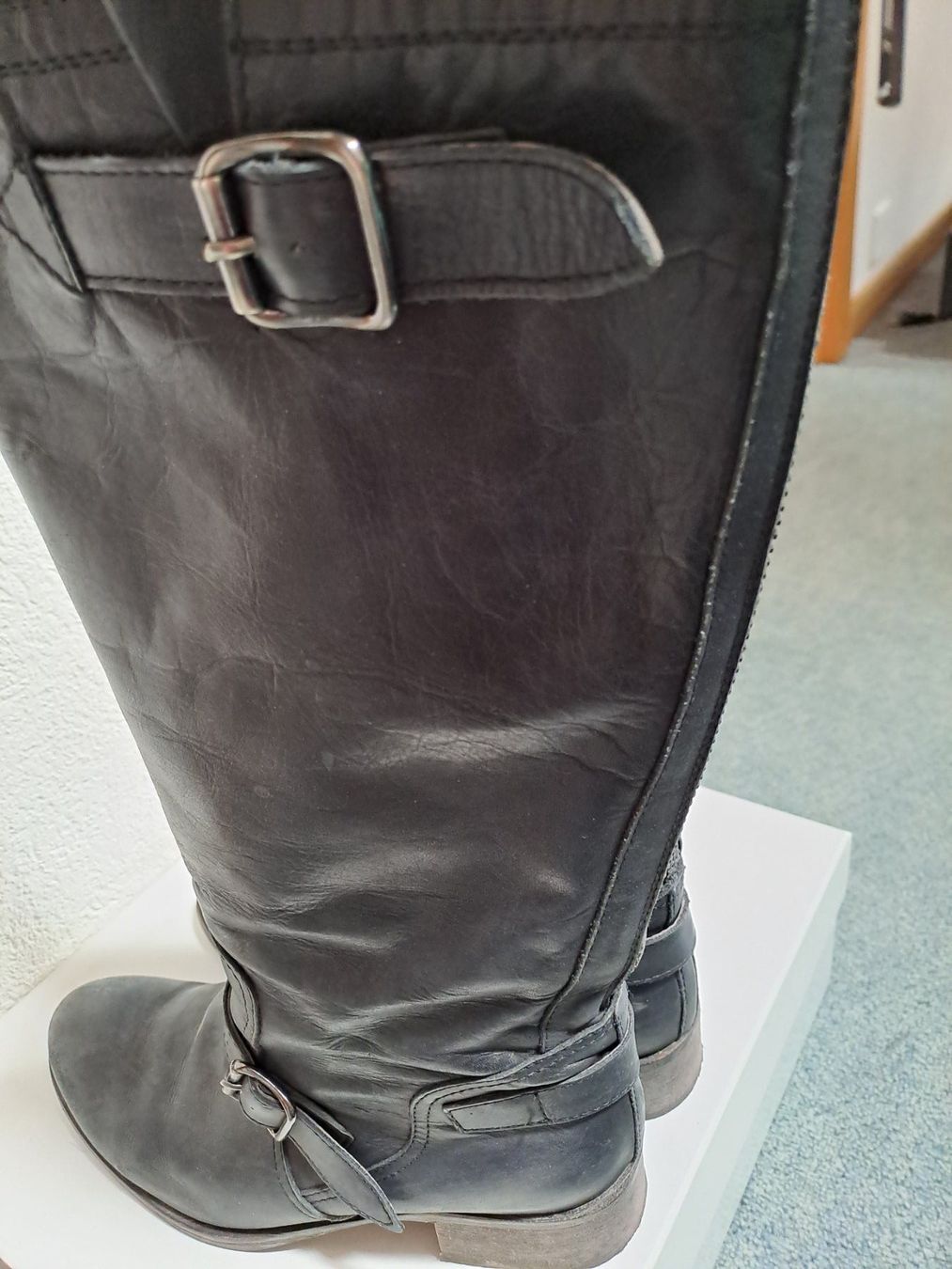 Damenschuhe: Hochwertiger Lederstiefel, NP 479.--, Gr. 38.5 – Gebraucht aus Frauenfeld von Andadaa 3