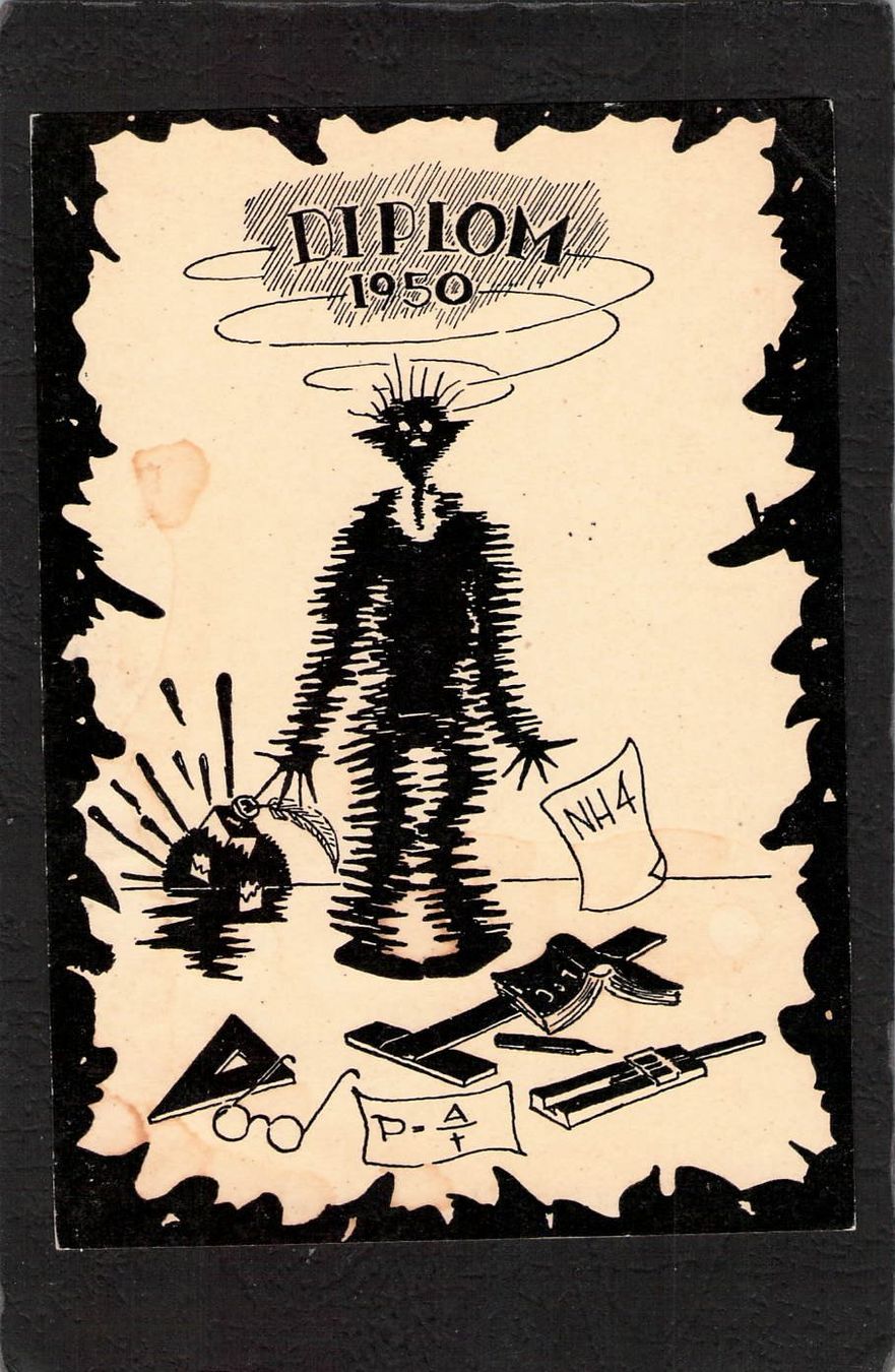 Cartoline postali: Studentenkarte : Winterthur 1950 – Usato da Reichenburg venduto da ibiza18