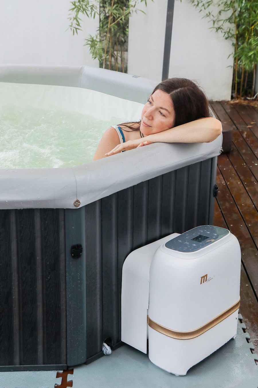 Whirlpool: MSpa Whirlpool Tuscany, 193x193x76cm – Nuovo e nell'imballaggio originale da St. Marein venduto da trade-line-partner 2