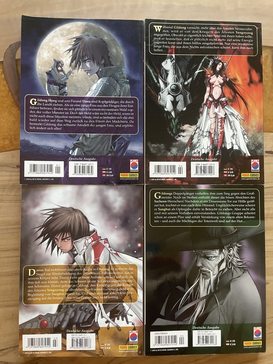 Comics: Chronik eines Kriegers 1-4 – Gebraucht aus Schaffhausen von Annafeil 1
