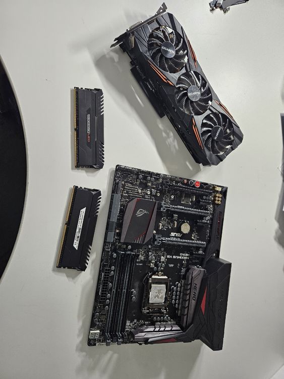 16GB (2x8) DDR4 RAM und geforce 1070 TI + mehr (Gebraucht) in Giswil ...