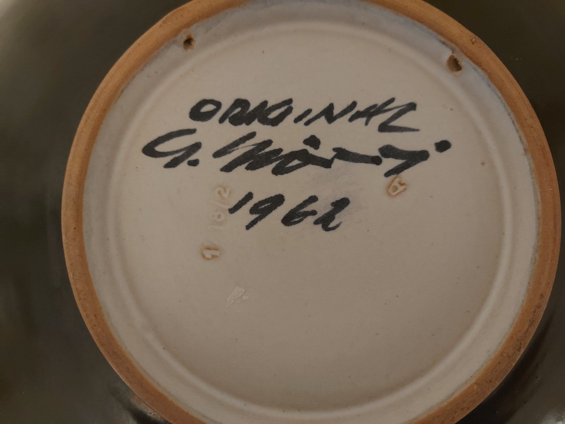 Teller: Gustav Spörri Kunstteller 1962, Vintage – Gebraucht aus Pfäffikon ZH von eric0113 3