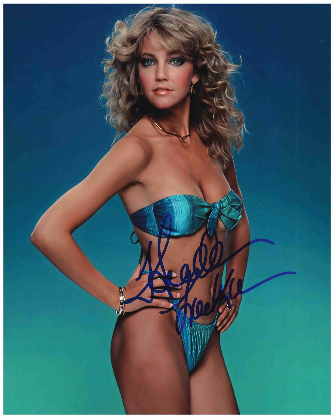 Autogramme: HEATHER LOCKLEAR - handsigniertes Grossfoto (20x25cm) COA – Gebraucht aus Stallikon von Hollywood7