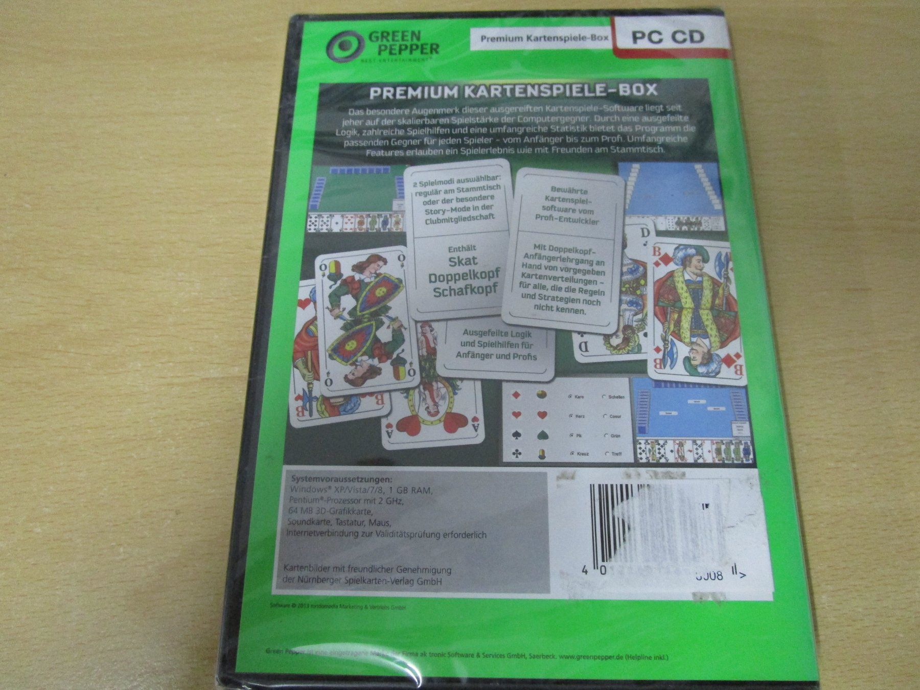 Giochi: Premium Kartenspiele Box PC Neuware – Nuovo e nell'imballaggio originale da Goldau venduto da agestuffer 1
