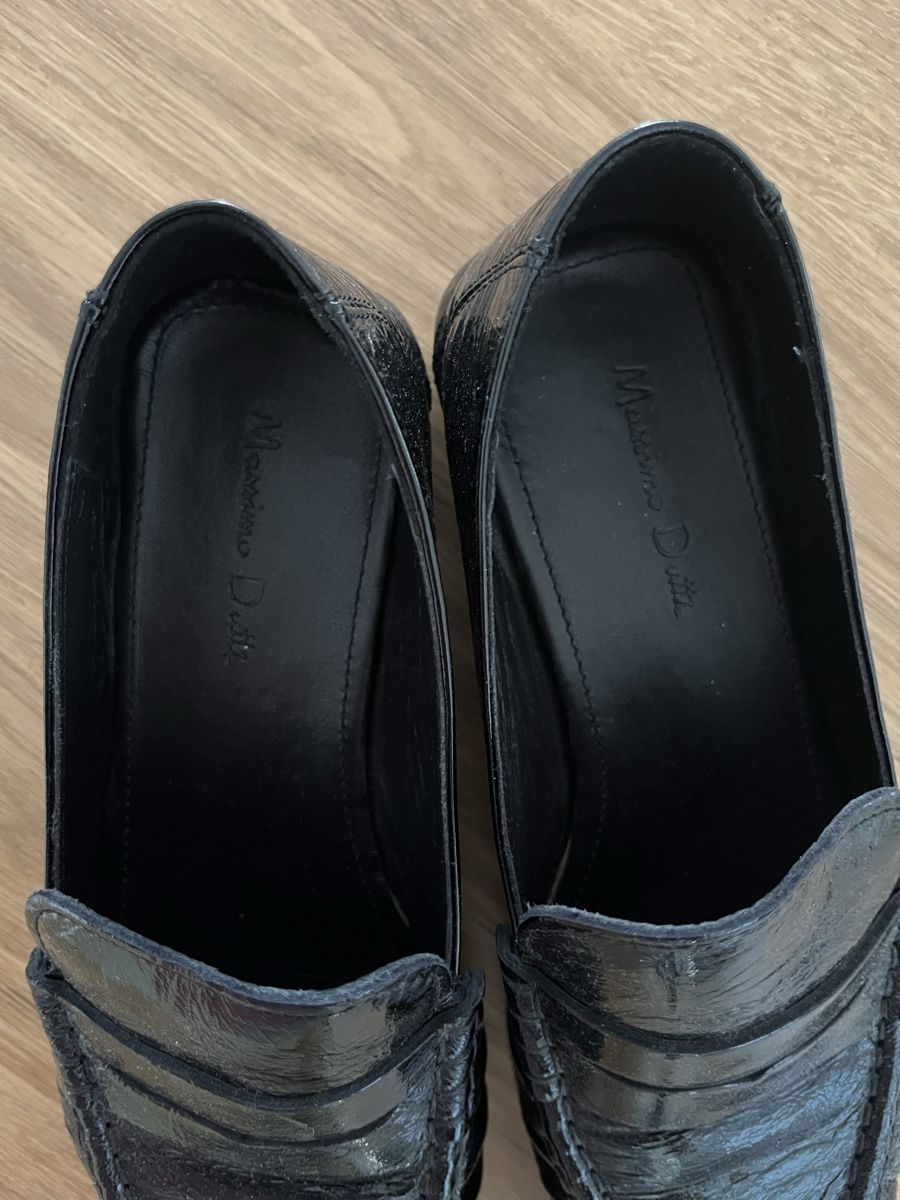 Massimo Dutti Scarpe da uomo: Massimo Dutti Embossed Loafers College Schuhe Mo – Usato da Fahrwangen venduto da sar_ynj5 2