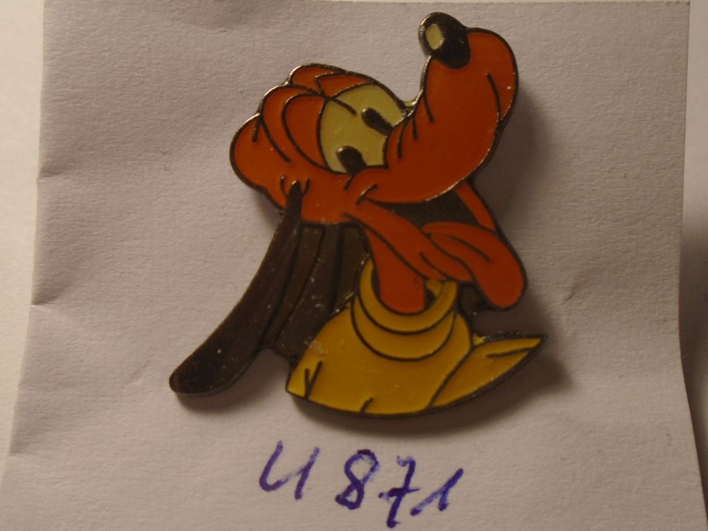Disney Placchette & Badge: 1 Pluto Disney Pin (U871) – Usato da Winterthur venduto da Beli2000
