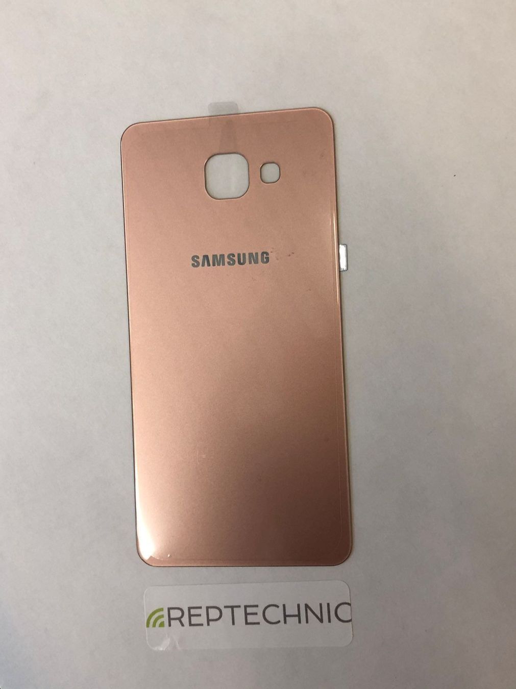 Samsung Handys / Smartphones: Samsung Galaxy A7 2016 Akkudeckel Pink – Neu und originalverpackt aus bern von reptechnic