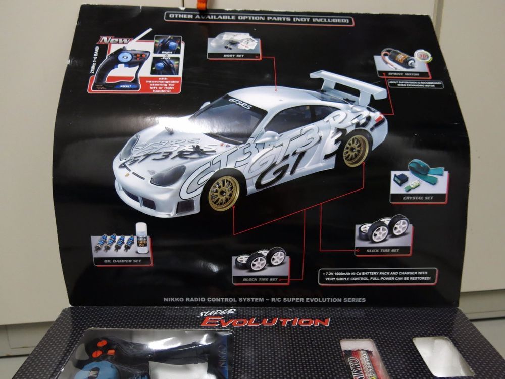 Nikko rc porsche 911 gt3 rs hot sale
