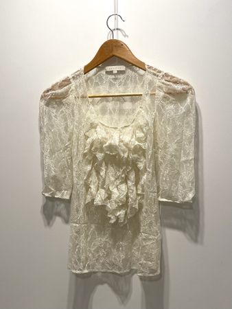 Sandro Blouse Dentelle (Taille-1)