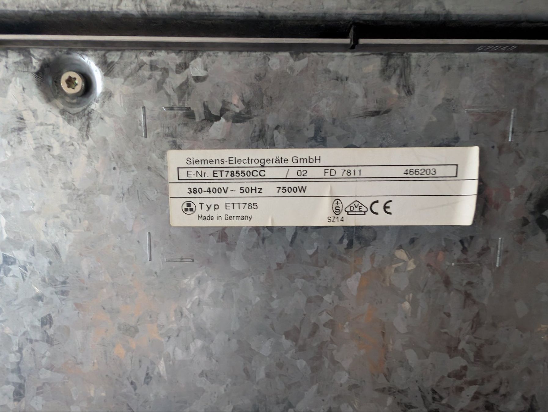 Siemens Herde: Siemens Ceran Kochfeld 80x51 – Gebraucht aus Goldau von Suro4 2