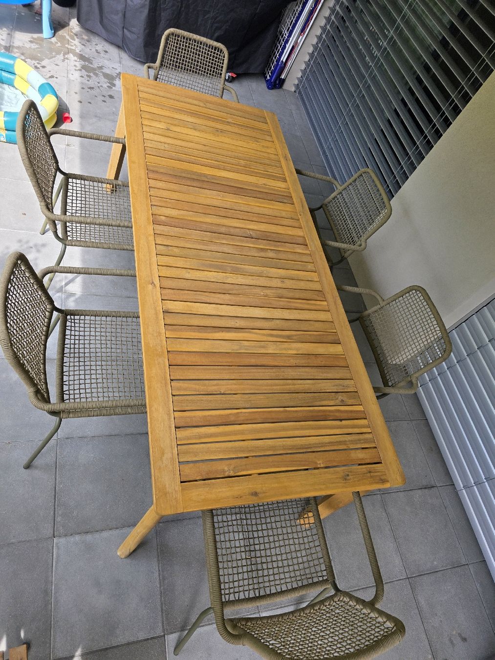 Giardimo Tavoli: Akazienholz Balkon- oder Gartentisch *Giardimo Nomade* – Nuovo (secondo la descrizione) da Kriens venduto da Ime1993 1
