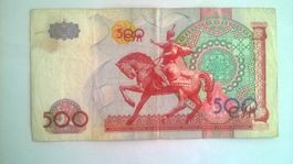 Billet banque Ouzbékistan 500 Som 1999  BE