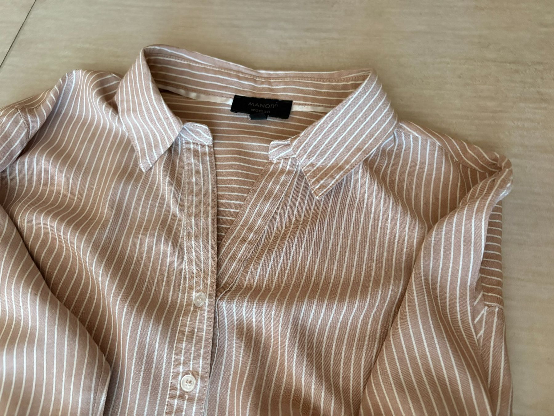 Manor Négligés & Pyjamas: Damen Langarm-Nachthemd beige, Viskose – D'occasion à Stäfa par JasminMelanie 3
