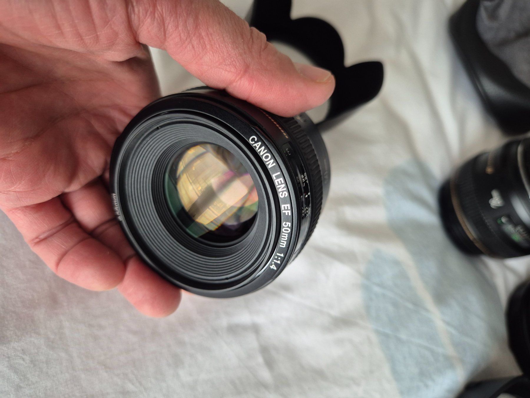 Canon Objektive: Canon EF 50mm f/1.4 USM + CPL filter – Gebraucht aus Kilchberg ZH von echidne42 4