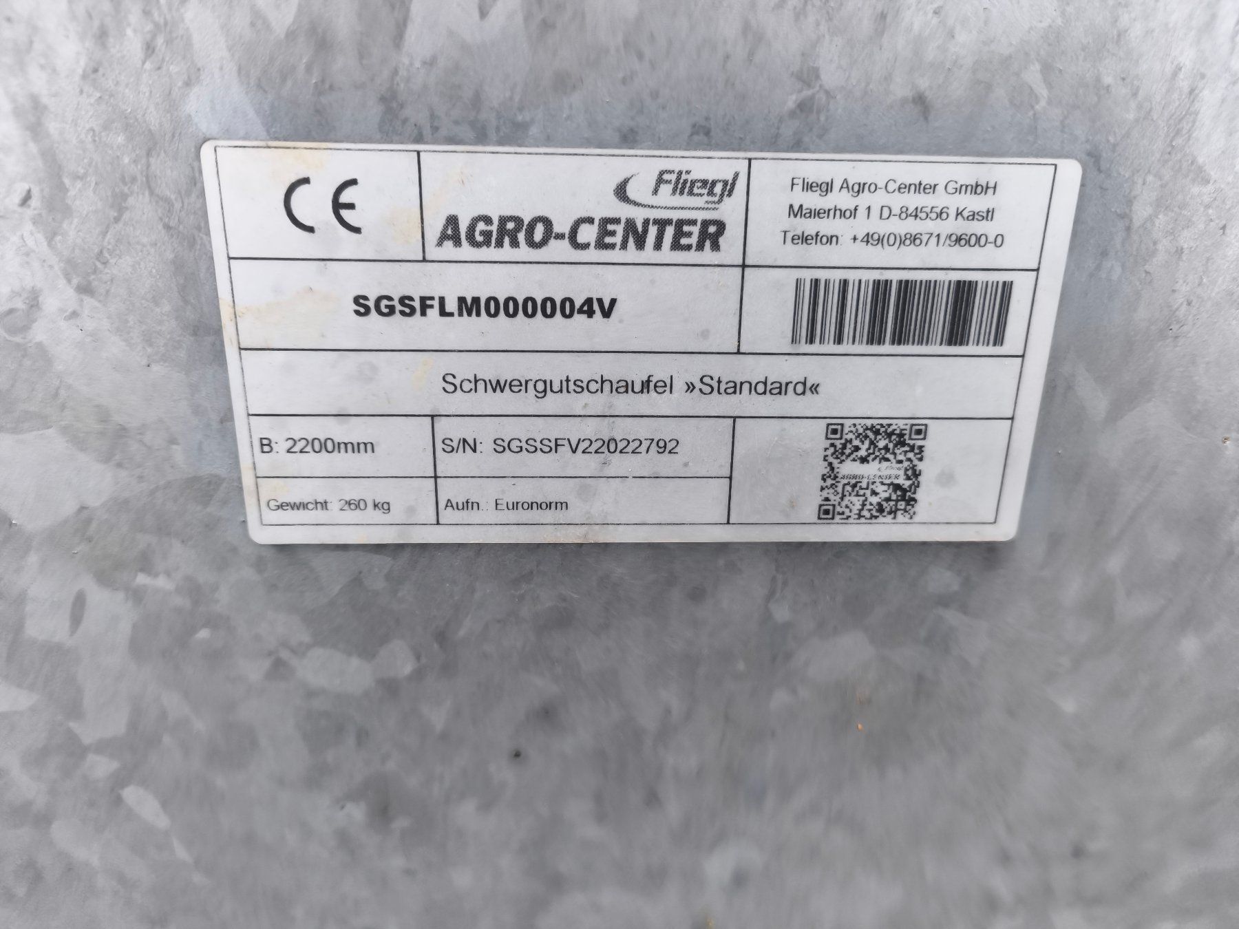 Accessoires tracteur, véhicule agricole: Frontladerschaufel – Neuf (Voir description) à Pfäffikon par rom_w5tl 2