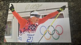 Autogrammkarte Dario Cologna