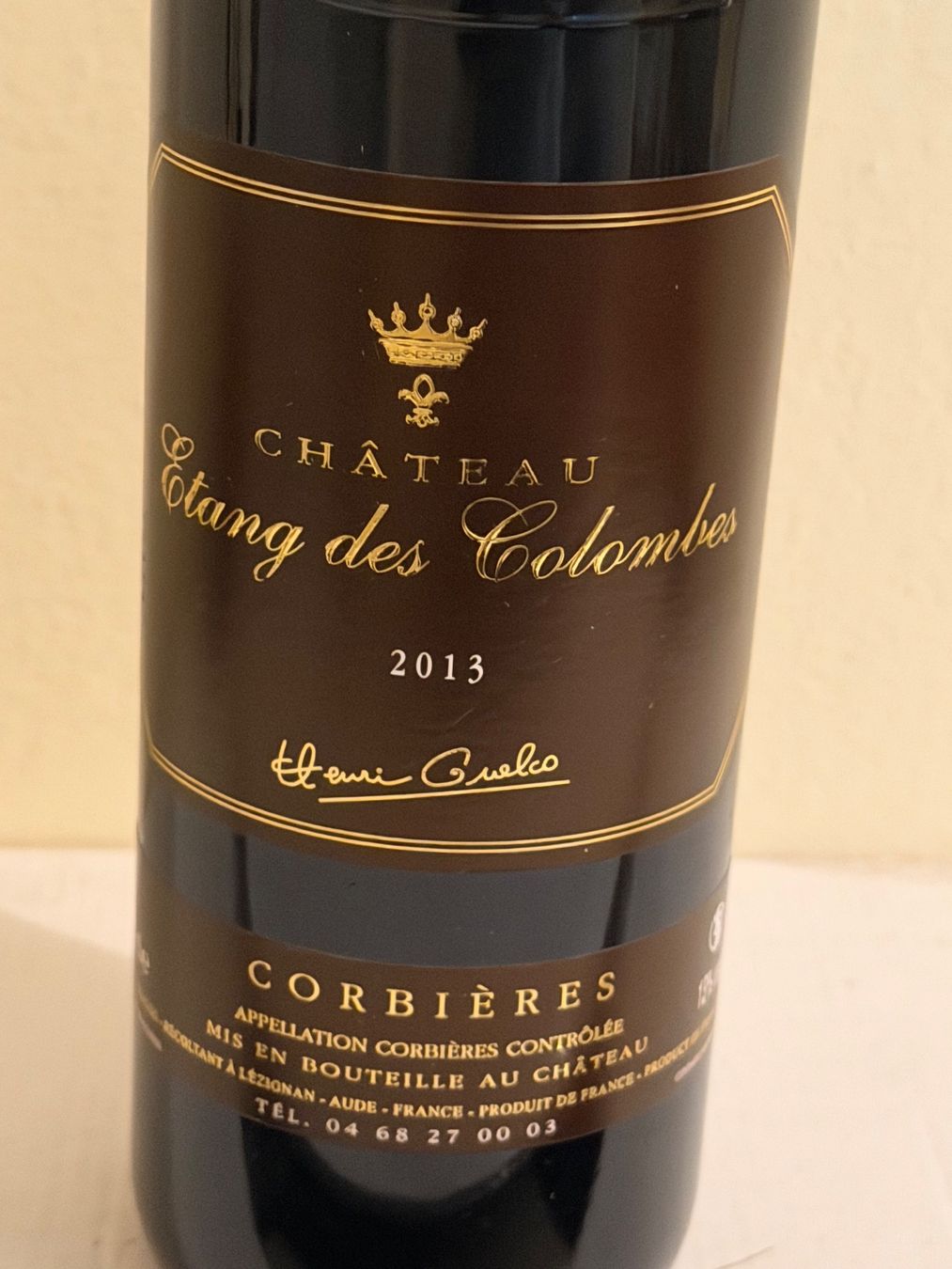 Vino: CORBIÈRES Château Étang des Colombes 2013 – Nuovo (secondo la descrizione) da Roche VD venduto da luc_jwm5 1