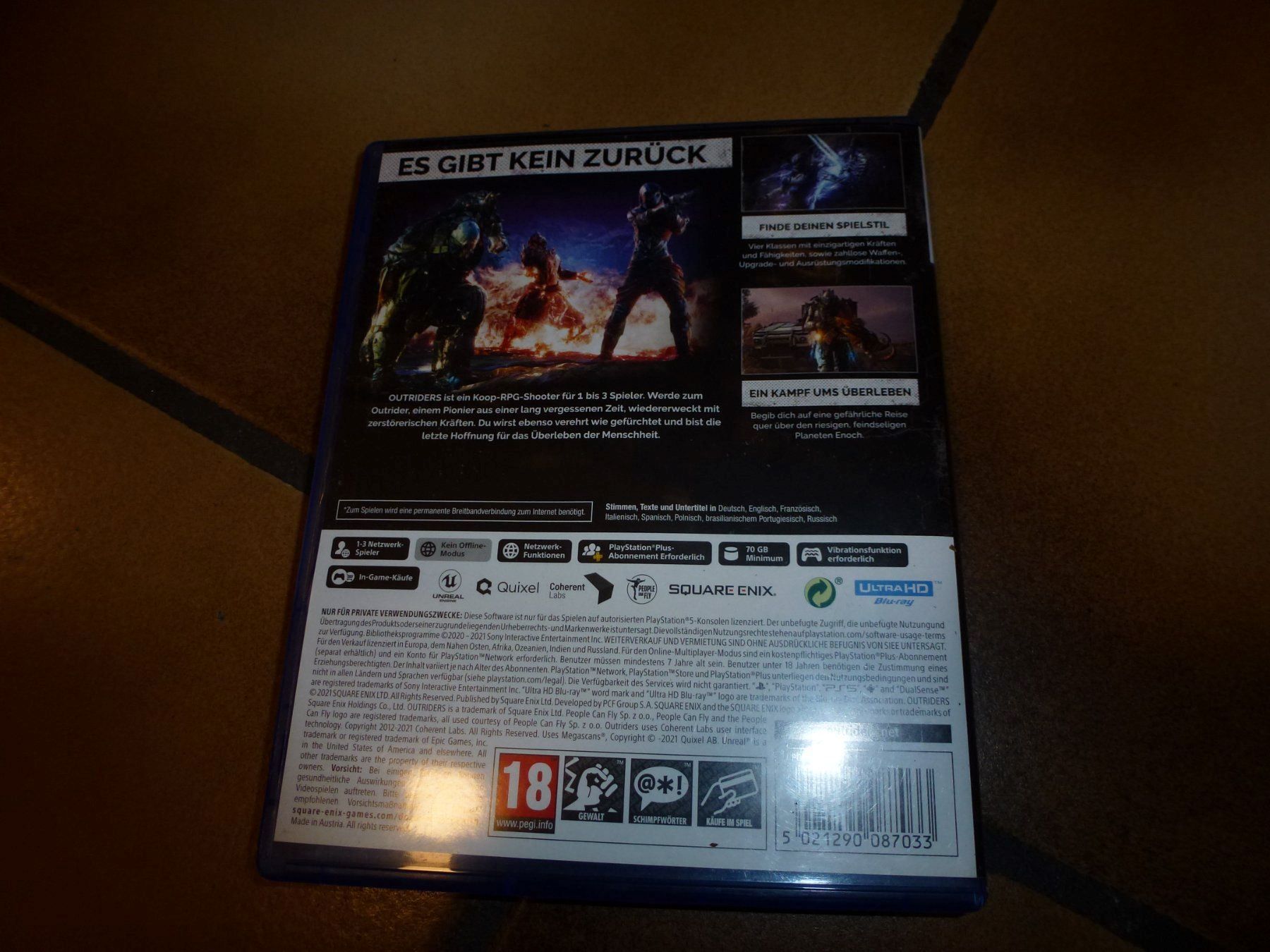 Spiele: Outriders PS5 – Gebraucht aus Olten von Disc-Ausverkauf 1