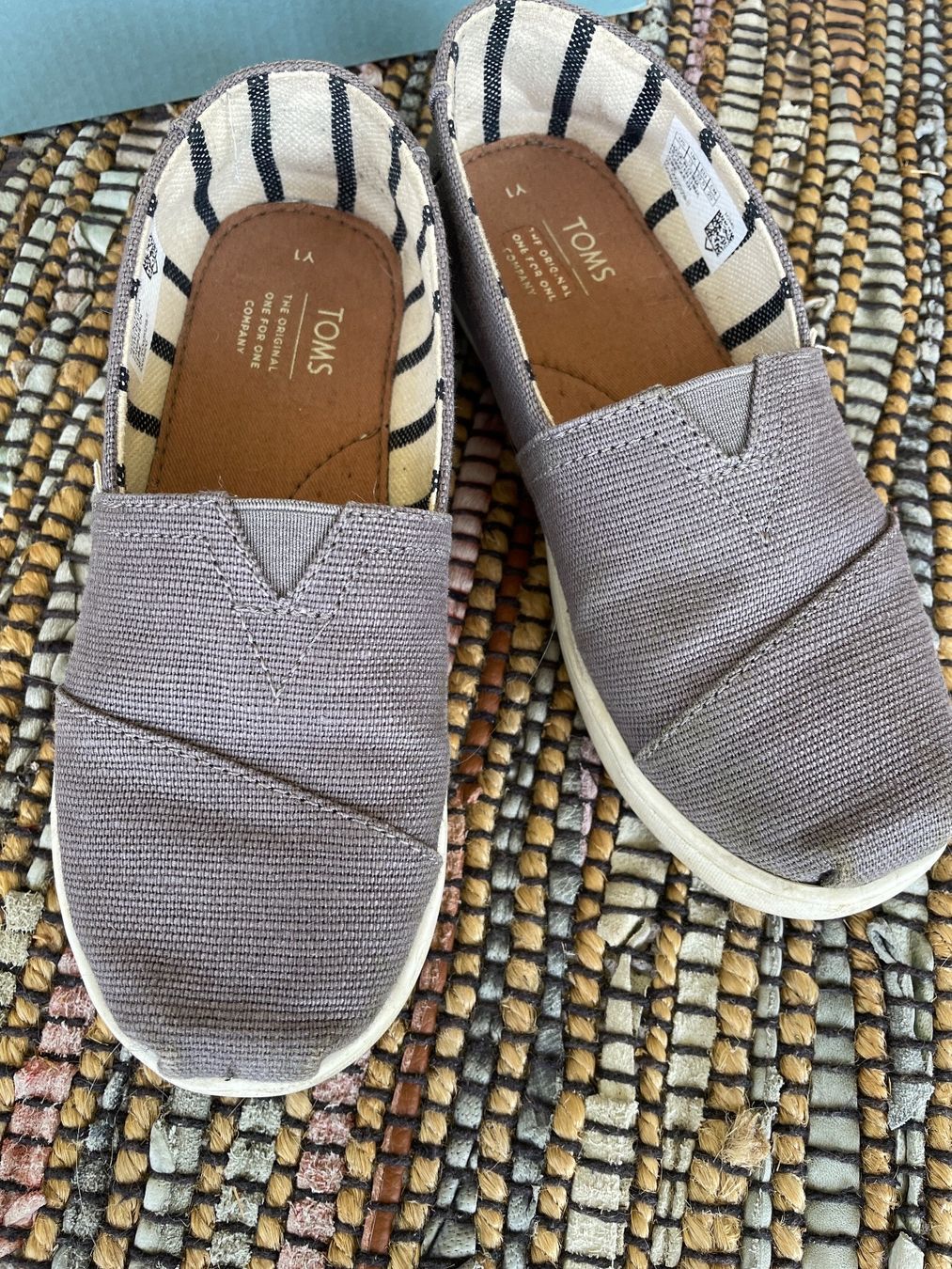Toms Scarpe per ragazzi: Schöne Toms Espadrilles / Canvas – Usato da Steffisburg venduto da elle013 1