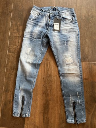 Denim House Jeans, Skinny Fit, neu mit Etikett, Gr. 32/32