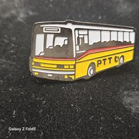 Vintage PTT-Bus Pin / Anstecker, cooler Hingucker!