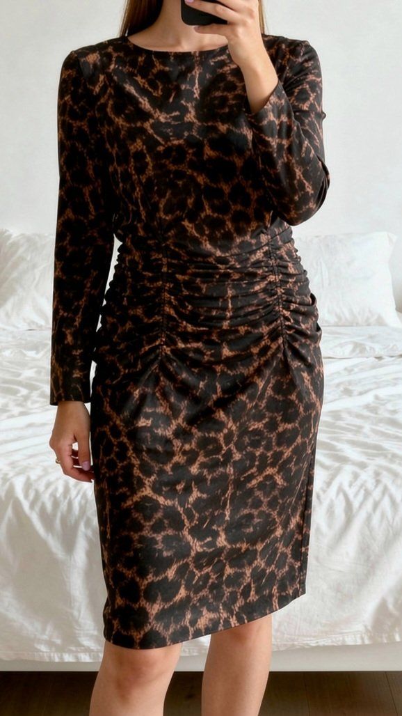 Ralph Lauren Robes: Robe Ralph Lauren léopard taille M élégante chic – D'occasion à Genève par a_t_g5kq