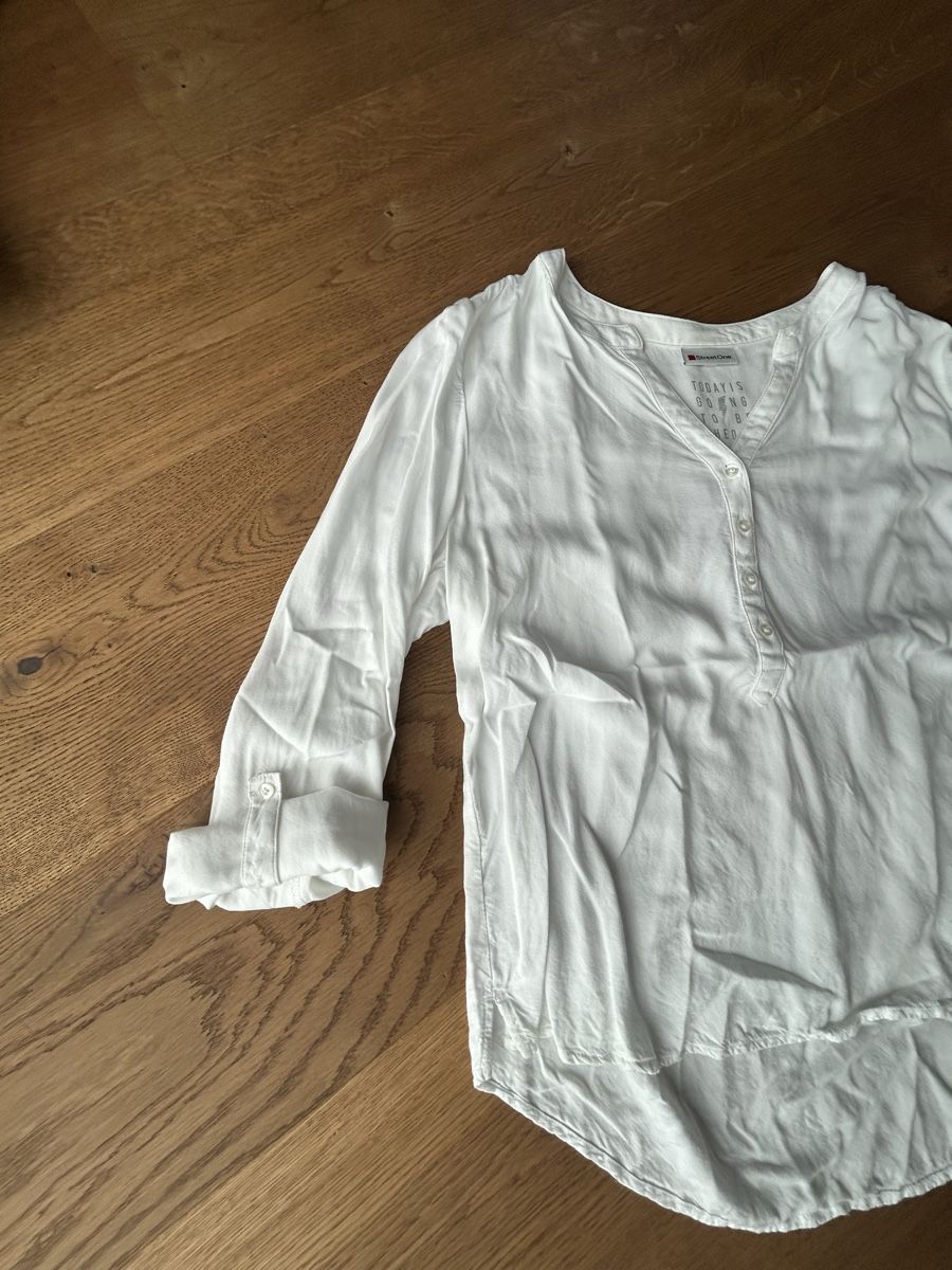 Camicette: Weisse Bluse, Street One, Grösse 38 – Usato da Bern venduto da rakuten73 1