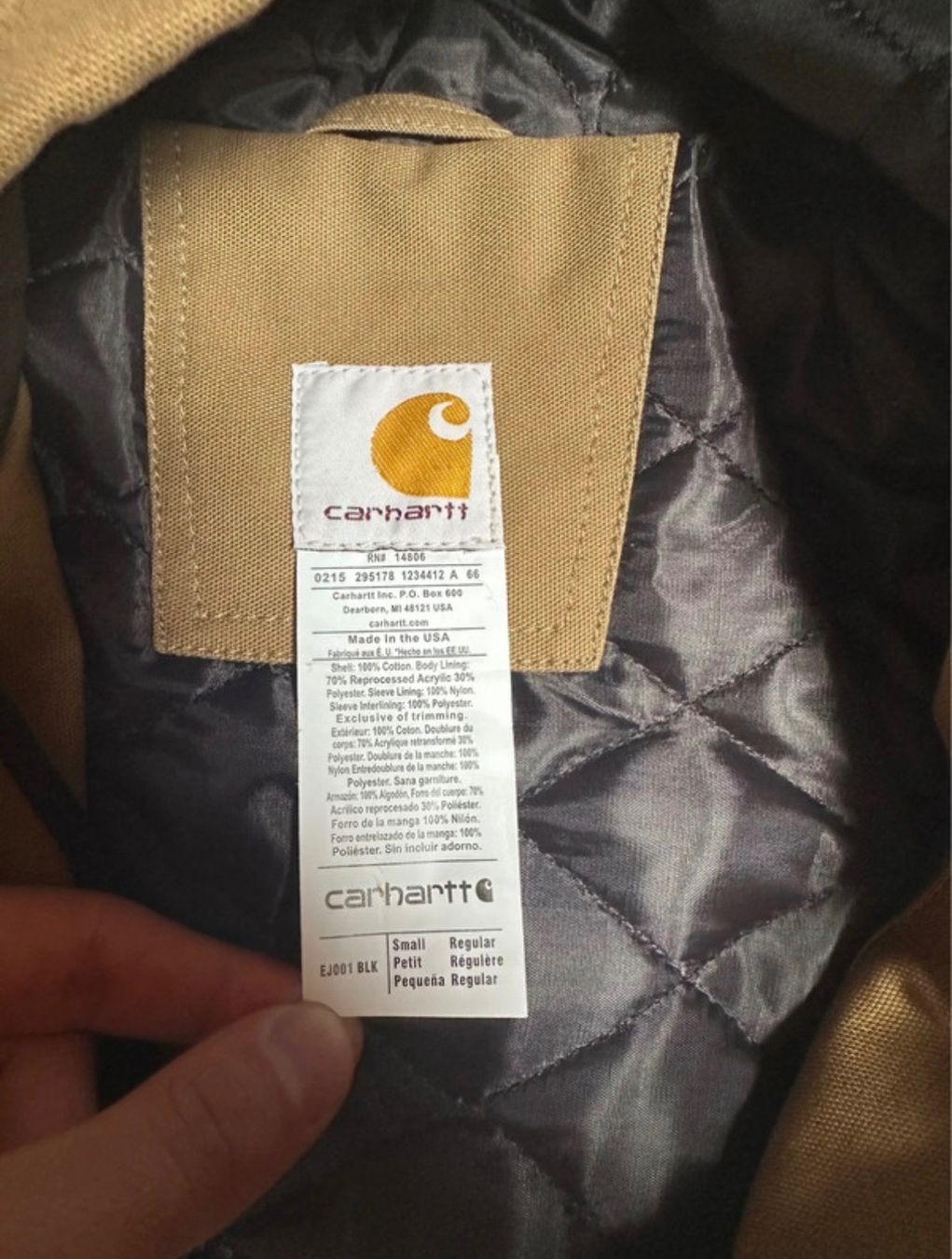 Carhartt Giacche: Carhartt x Yankees rework jacket – Nuovo (secondo la descrizione) da Plan-Les-Ouates venduto da Loved_Panda_Clothing 3