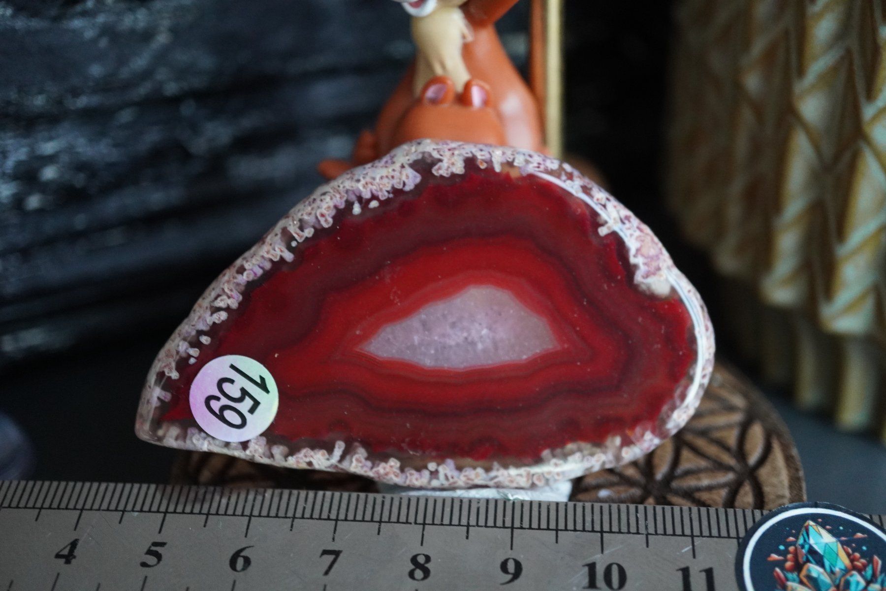 Minerali & Pietre curative: Achat Scheibe Rot   ab  1.-     Räumung – Nuovo e nell'imballaggio originale da Eschenbach SG venduto da topstone