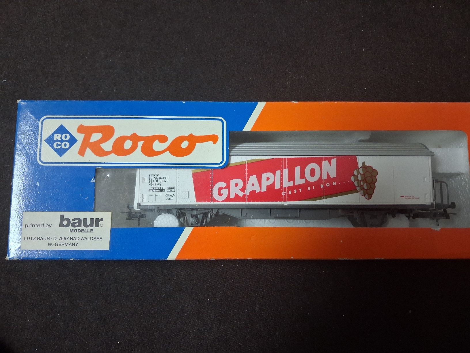 Roco Modellini di ferrovie: Roco GRAPILLON Güterwagen – Usato da Baden venduto da rumod01