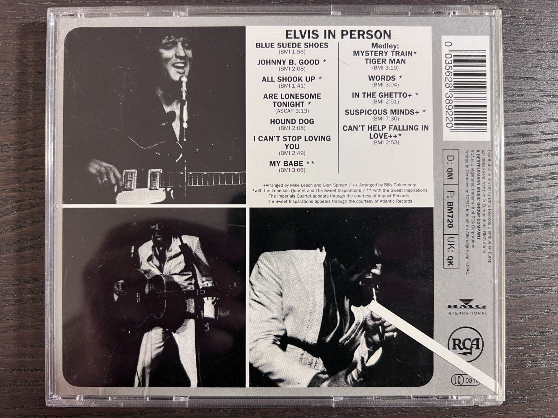 CD: Elvis Presley - In Person – Usato da Zürich venduto da MusikFreunde 1