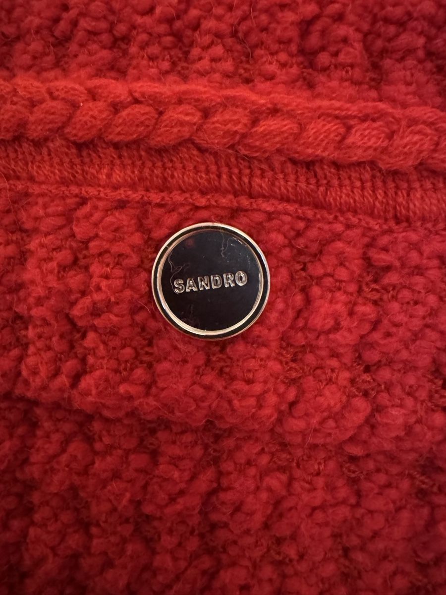 Sandro Vestiti: Sandro Red Knit Mini Dress – Nuovo (secondo la descrizione) da Neuchatel venduto da Mia_G 6