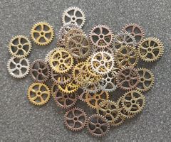 Deko Zahnräder Bastelset  50 Stk, 18mm, 86 Gramm