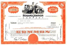 Howard Johnson Company - 1969