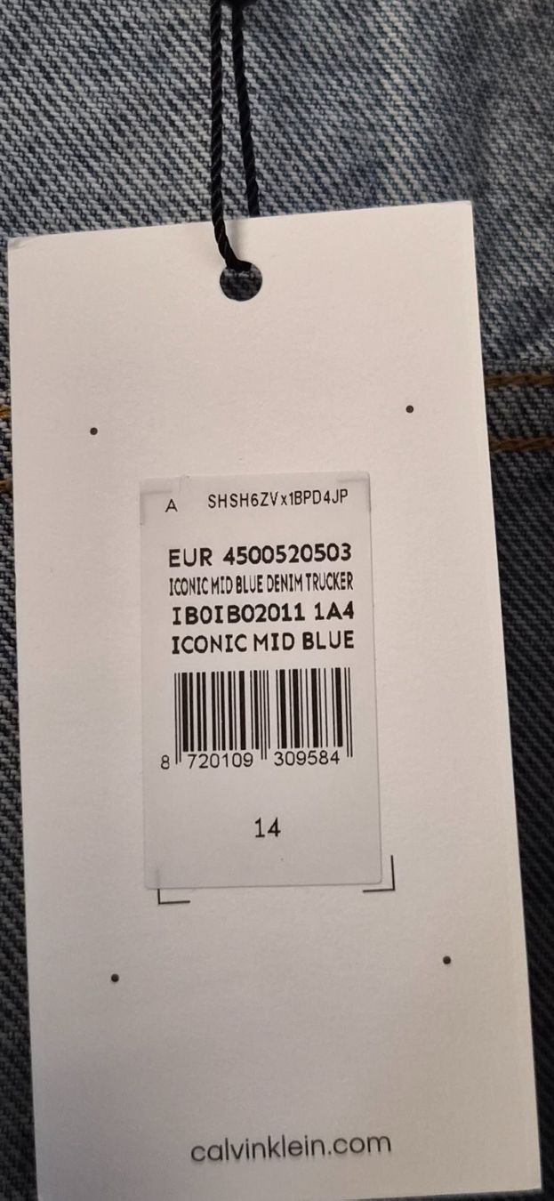 Calvin Klein Giacche: Jeansjacke Calvin Klein – Nuovo (secondo la descrizione) da Hausen am Albis venduto da Dorinan 2