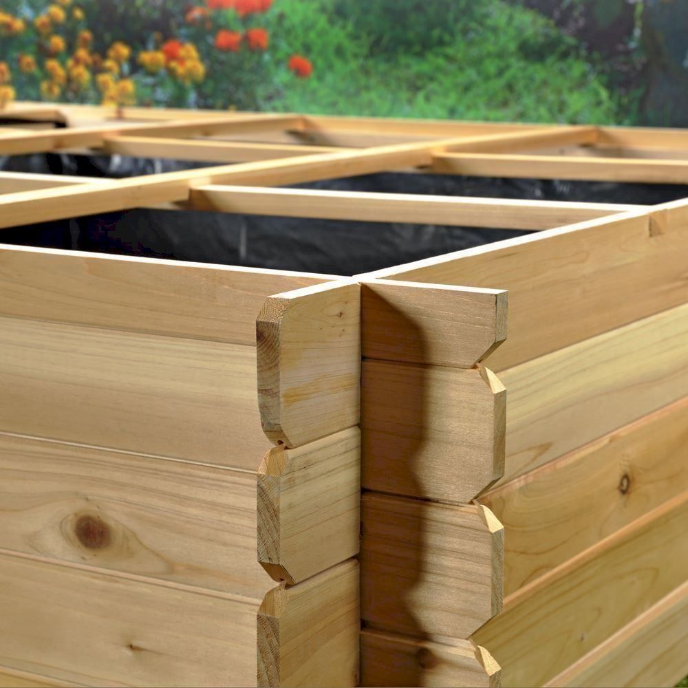 Vasi per fiori: Mucola 50003138 Hochbeet Blumenkasten – Nuovo e nell'imballaggio originale da Bottighofen venduto da zaap 3