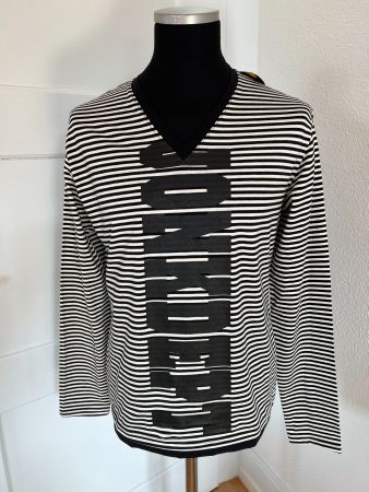 JONK FORTYSIX Herren Pullover in Gr. XL, Schwarz/Weiss, NEU