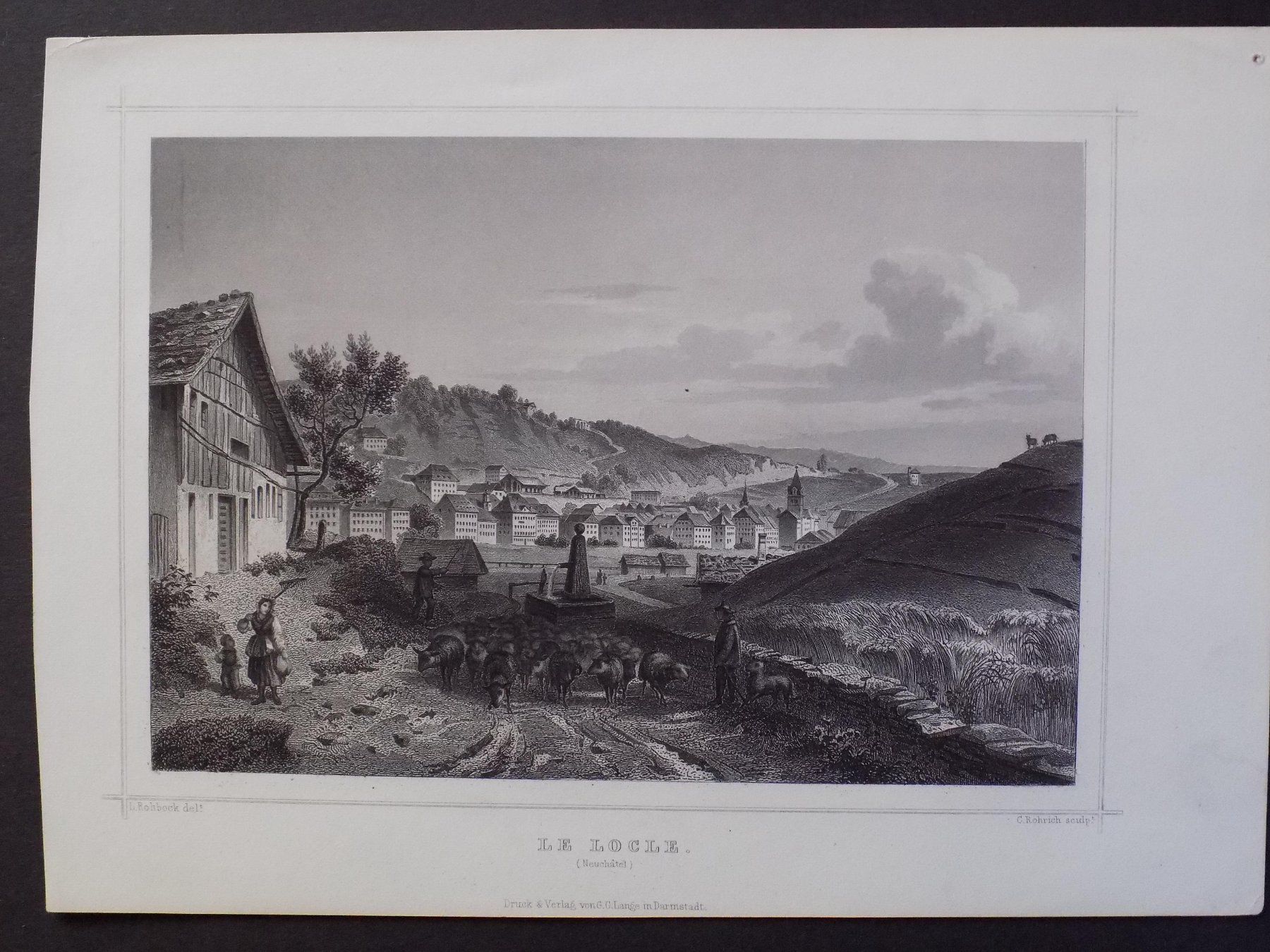 Gravures: Le Locle – D'occasion à Risch par Rischli15