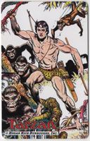 Tarzan - seltene Hethke Comic Telefonkarte aus Deutschland