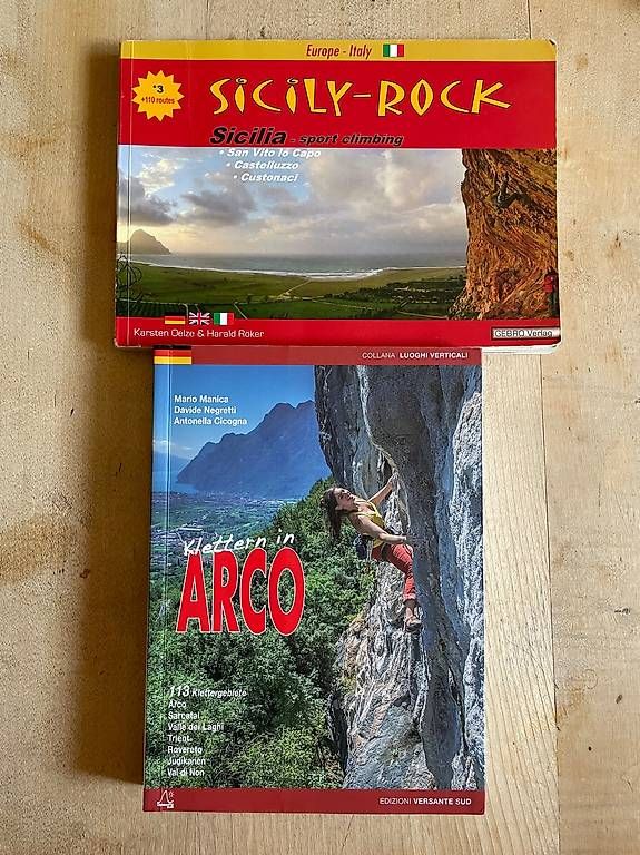 Libri: Kletterführer Arco und Sizilien – Usato da Chur venduto da michi_tee