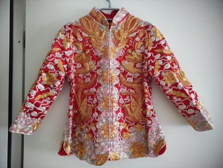 Chinese Embroidery Wedding Dress, 36
