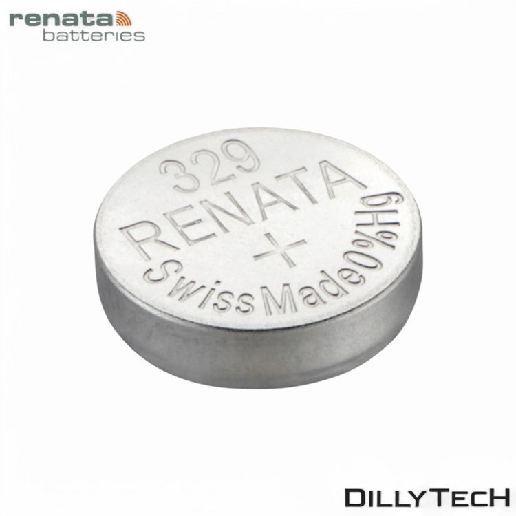 Caricatori & Batterie: Renata 329 Box, SR731SW Knopfzellenbatterie - 1 Stk. – Nuovo e nell'imballaggio originale da Erlenbach ZH venduto da DillyTecH 1