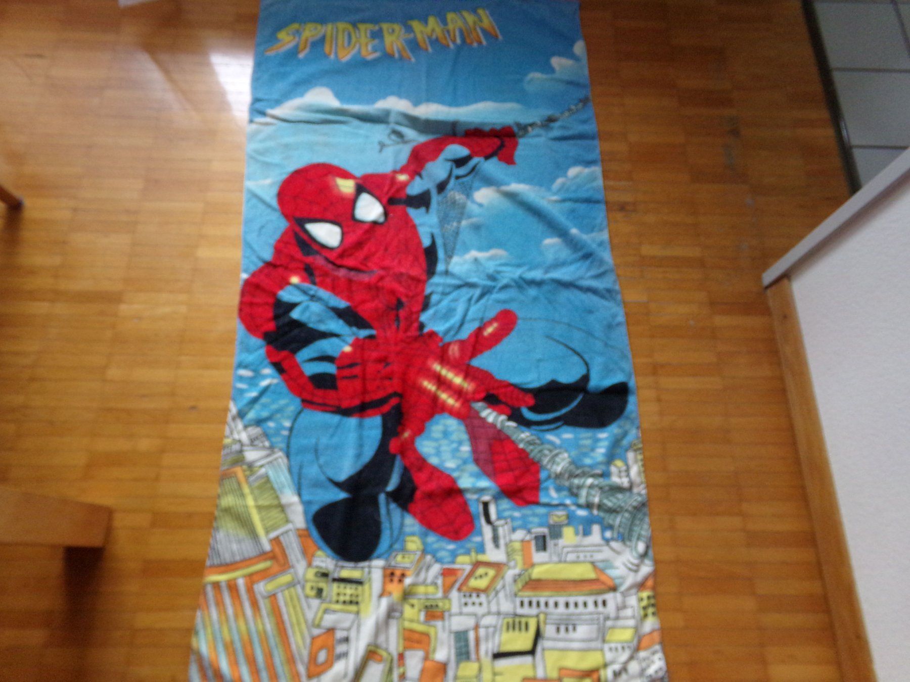 Teli da bagno: Kinder Badetuch SPIDER - MANN – Usato da Winterthur venduto da Jessi_di