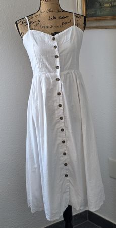 Sommerliches Leinenkleid von H&M, Grösse 38