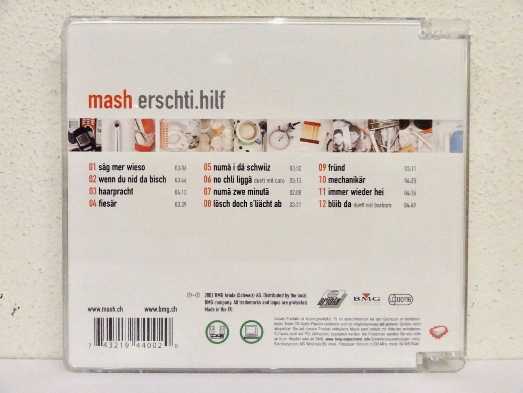 CDs: CD MASH / ERSCHTI HILF – D'occasion à Kerzers par djstarsky73 1