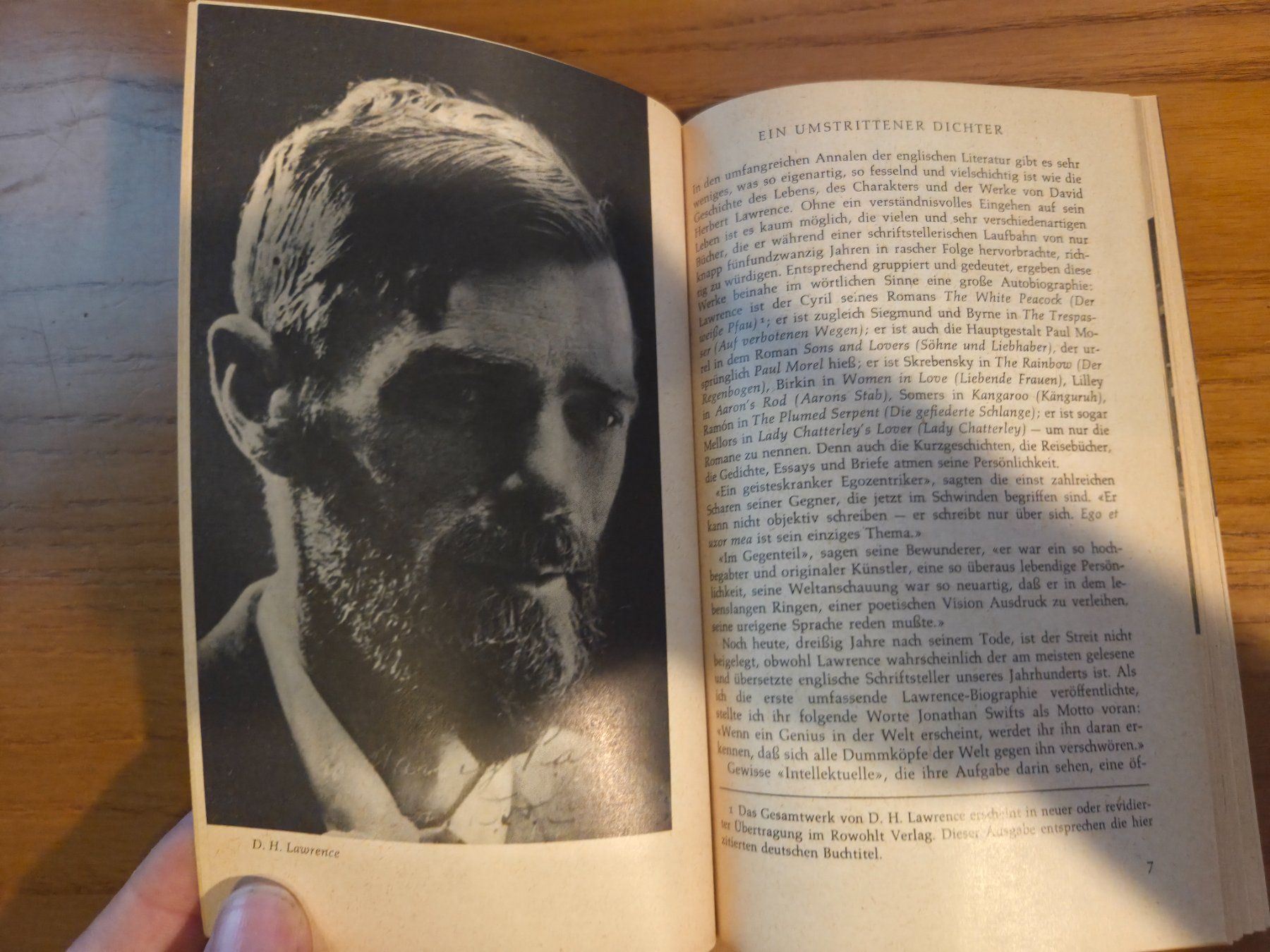Bücher: D. H. Lawrence Rowohlts Monographien Nr. 51 - 1961 – Gebraucht aus Aldesago von lusuardi 5